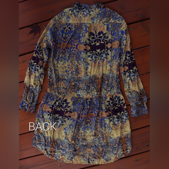 Joe Fresh Collar Button-Down Floral Dress Size XS - Picture 2 of 3